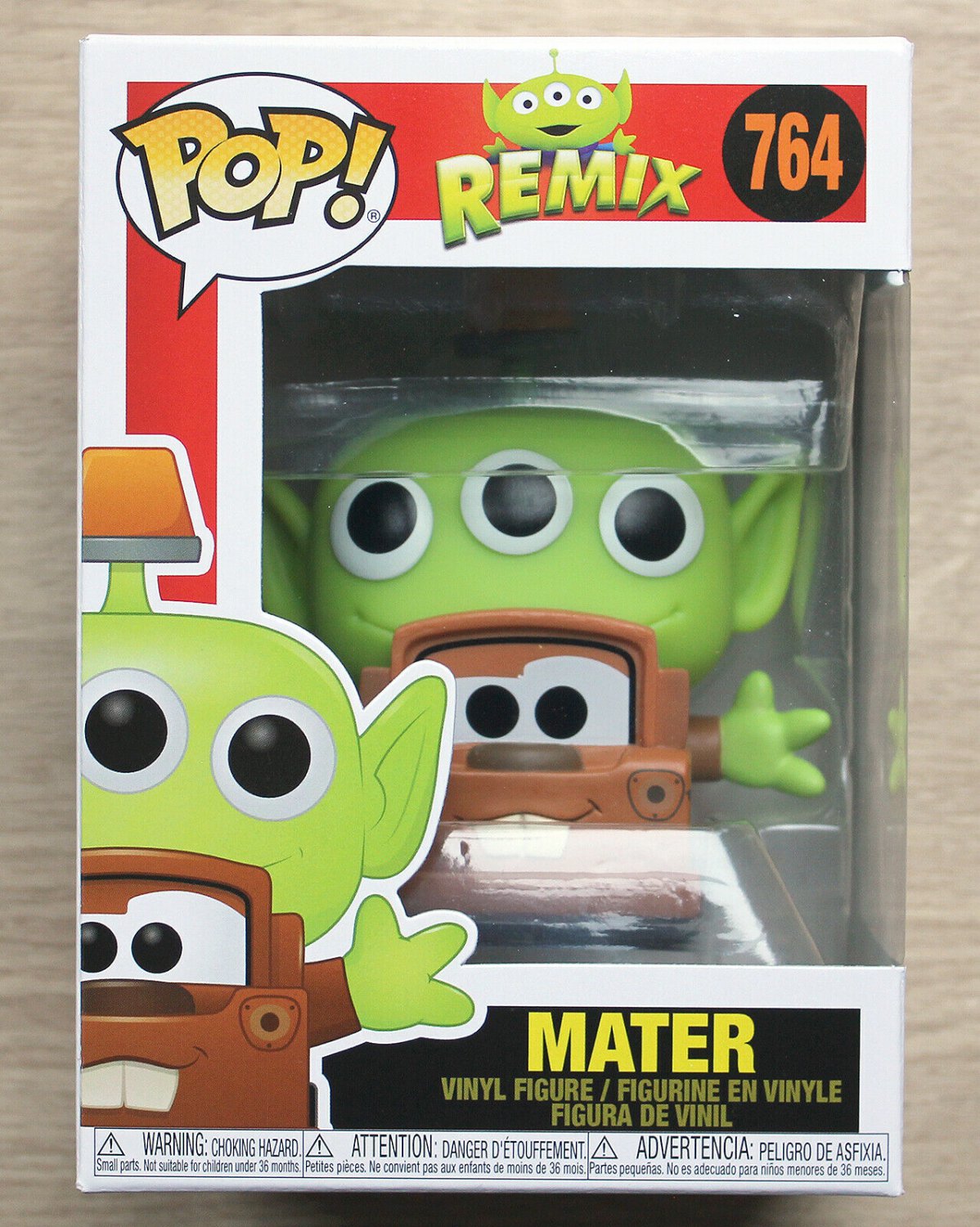 Funko Pop Disney Alien Remix Mater + Free Protector