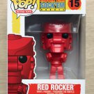 Funko Pop Retro Toys Rock 'Em Sock 'Em Robots Red Rocker + Free Protector
