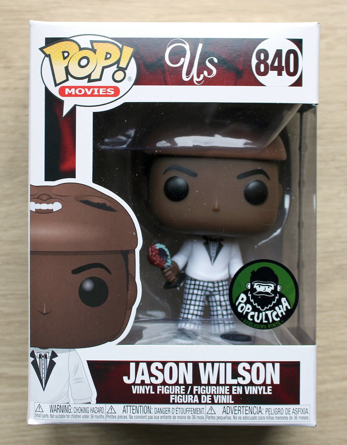 Funko Pop Us Jason Wilson (Box Damage) + Free Protector