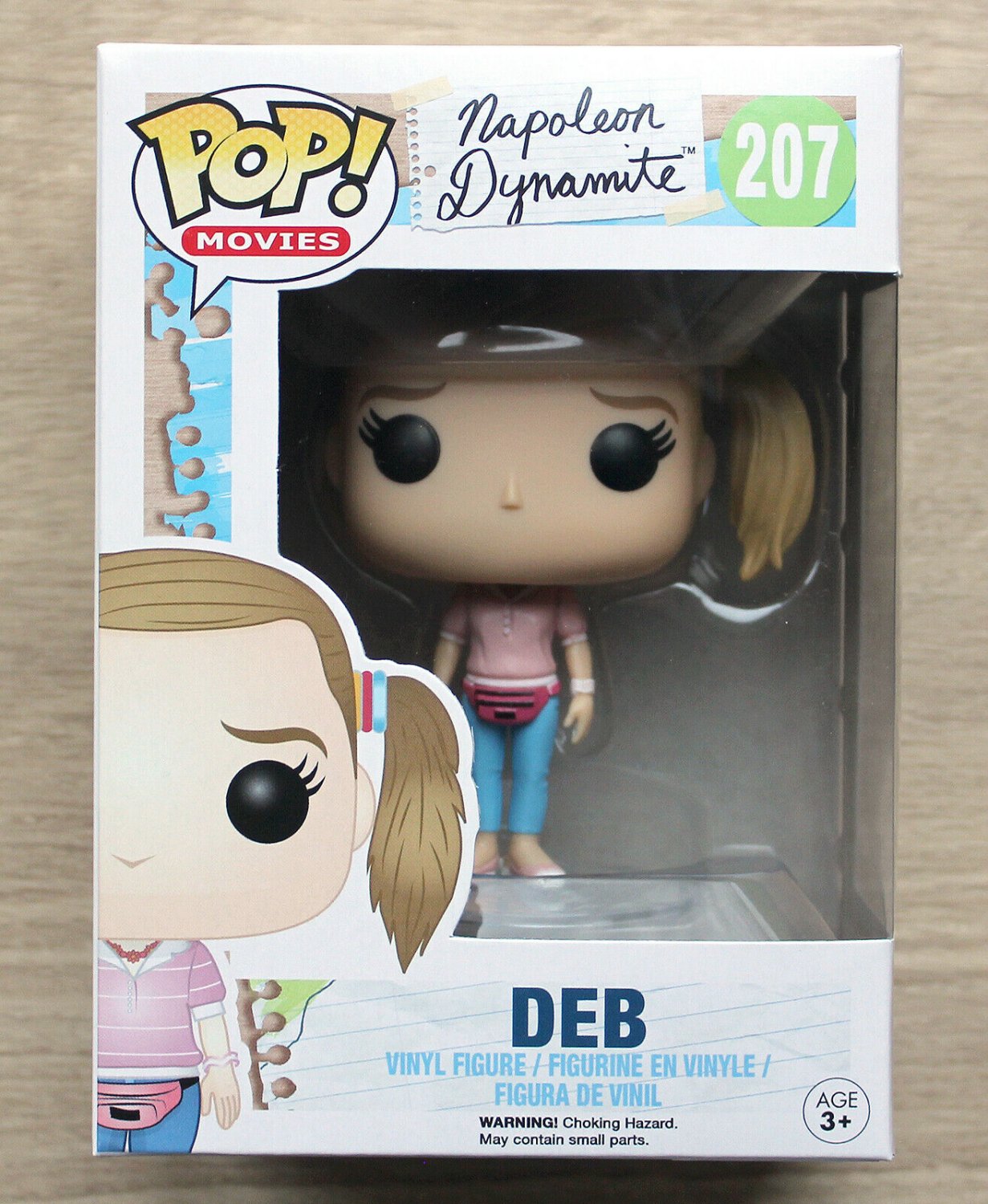Funko Pop Napoleon Dynamite Deb + Free Protector