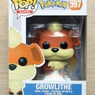 Funko Pop Pokemon Growlithe (Box Damage) + Free Protector