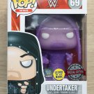 Funko Pop WWE Undertaker Hooded Purple GITD (Box Damage) + Free Protector