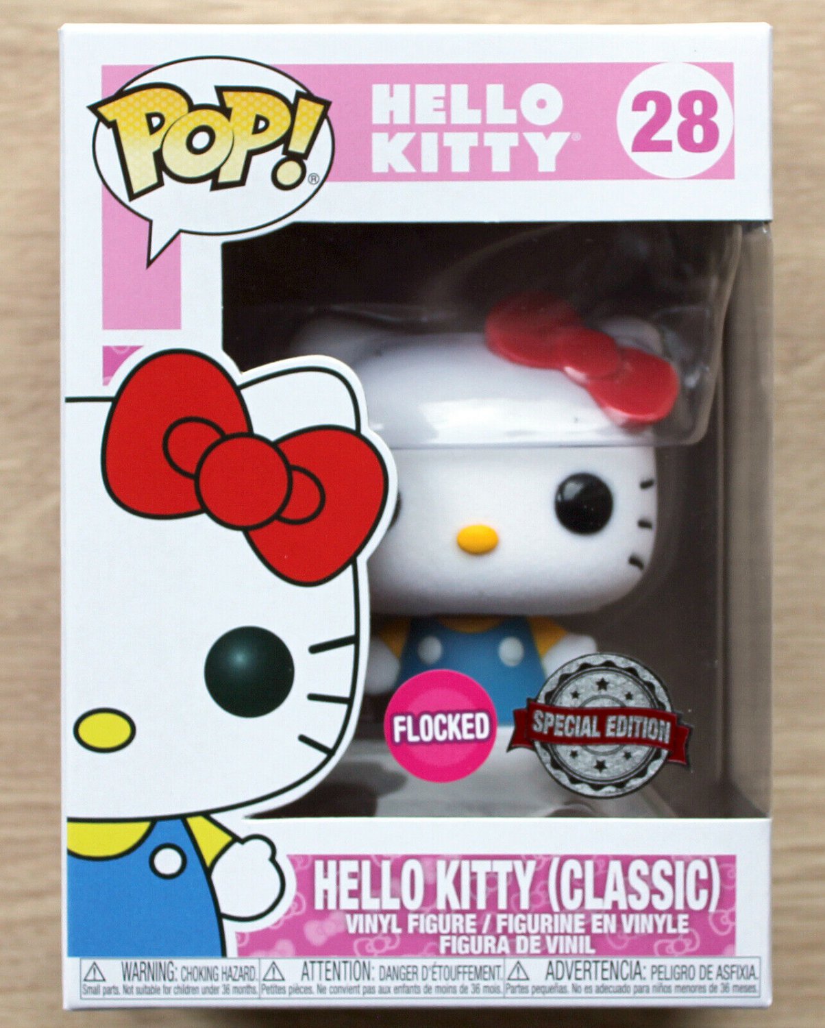 Funko Pop Hello Kitty (Classic) Flocked + Free Protector