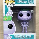 Funko Pop Disney A Bugs Life Princess Atta + Free Protector