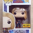 Funko Pop Marvel Captain Marvel Flight Jacket (Box Damage) + Free Protector