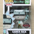 Funko Pop Rick And Morty Gamer Rick + Free Protector