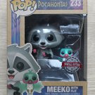 Funko Pop Disney Pocahontas Meeko With Flit Earth Day + Free Protector