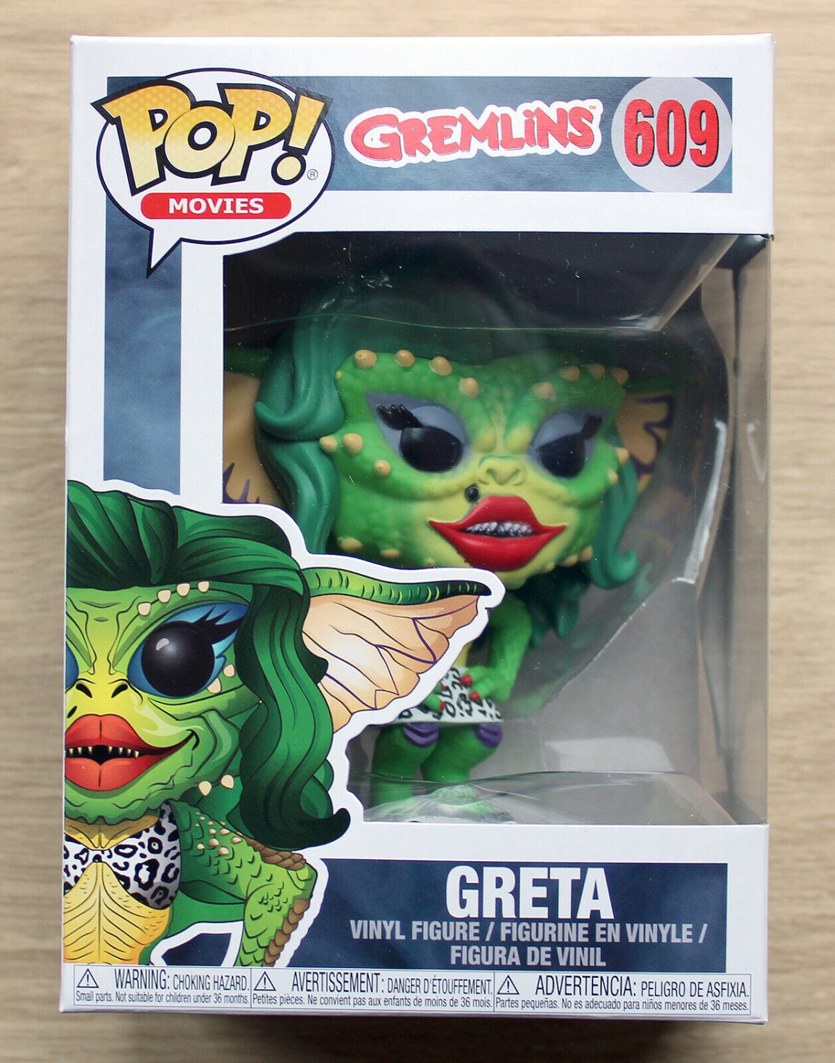 Funko Pop Gremlins Greta (Box Wear) + Free Protector