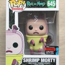 Funko Pop Rick And Morty Shrimp Morty NYCC + Free Protector