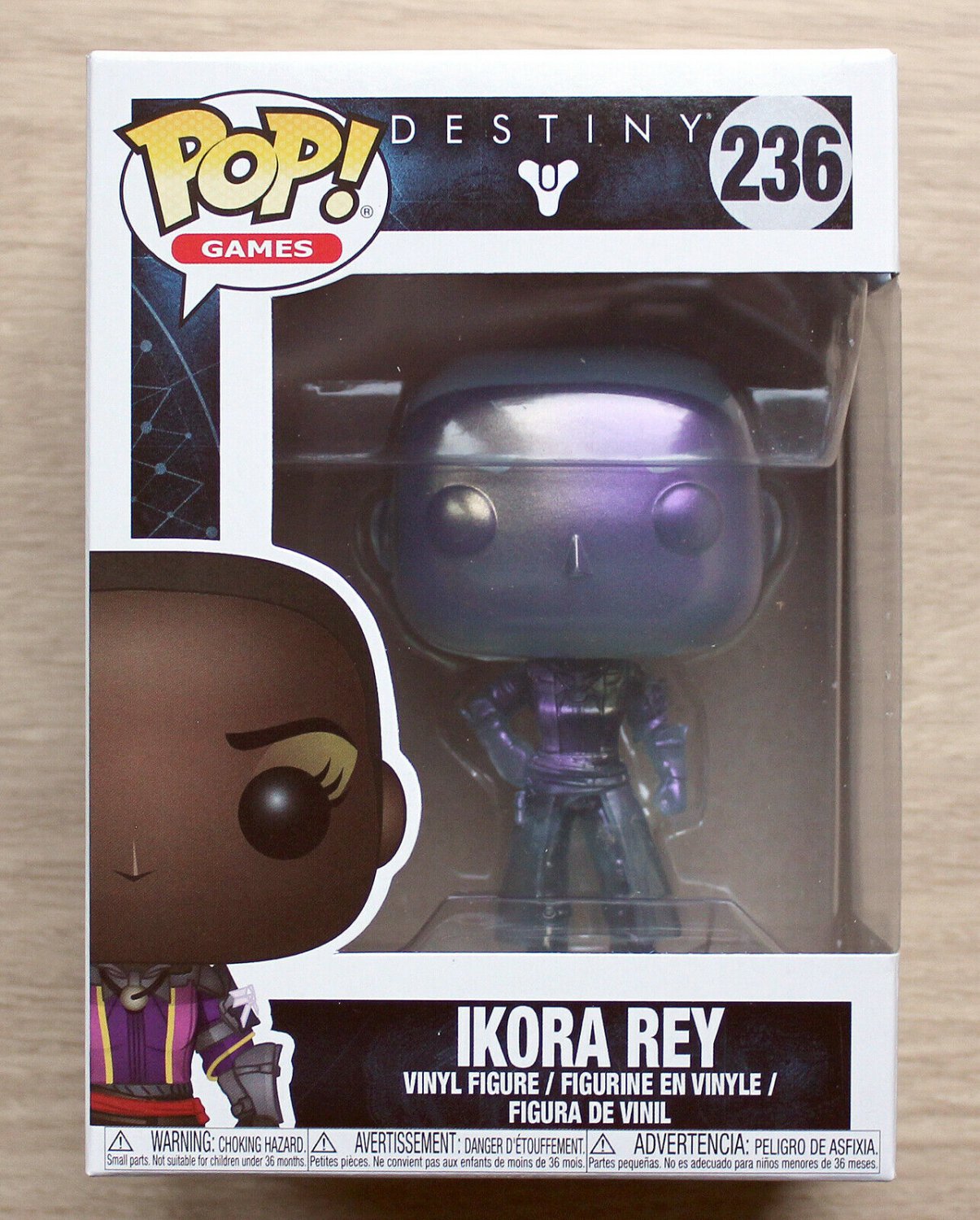 Funko Pop Games Destiny Ikora Rey + Free Protector