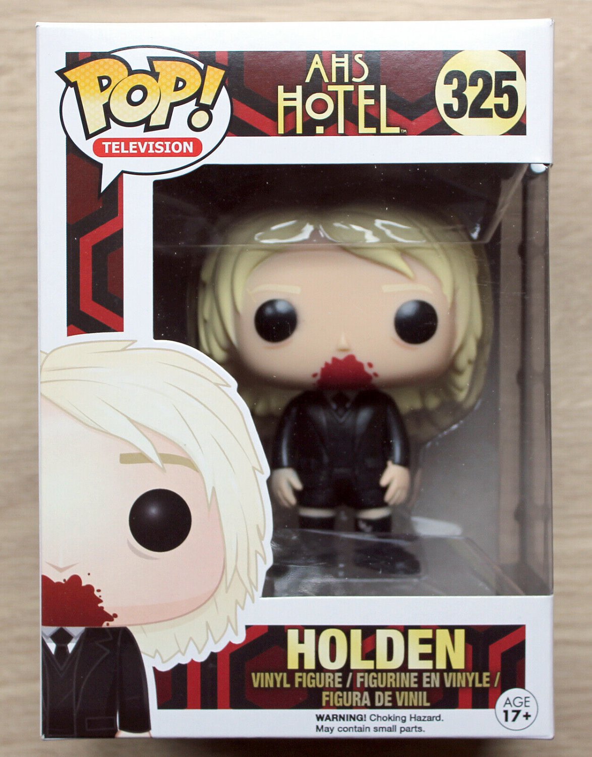 Funko Pop American Horror Story Hotel Holden + Free Protector