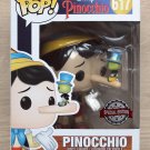 Funko Pop Disney Pinocchio With Jiminy Cricket + Free Protector