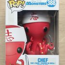 Funko Pop Disney Monsters Inc Chef + Free Protector