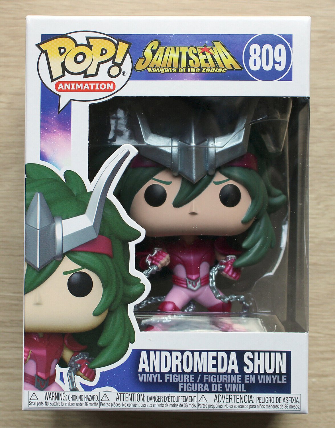 Funko Pop Saint Seiya Andromeda Shun + Free Protector