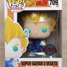 Funko Pop Dragon Ball Z Super Saiyan 2 Vegeta + Free Protector