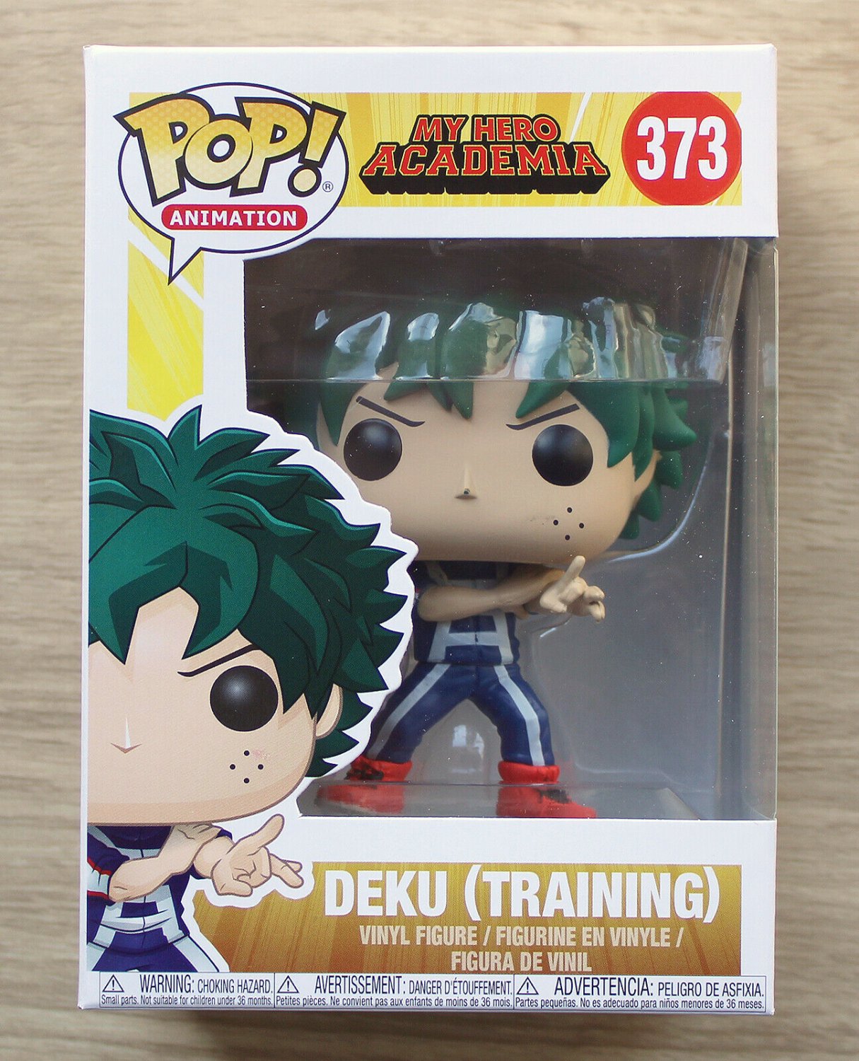 Funko Pop My Hero Academia Deku Training + Free Protector