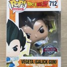 Funko Pop Dragon Ball Z Vegeta Galick Gun + Free Protector