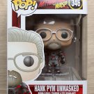 Funko Pop Marvel Ant-Man & The Wasp Hank Pym Unmasked + Free Protector