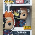 Funko Pop Marvel Venom - Carnage (Box Wear) + Free Protector