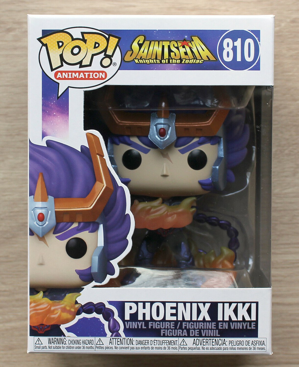 Funko Pop Saint Seiya Phoenix Ikki + Free Protector