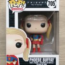 Funko Pop Friends Phoebe Buffay As Supergirl + Free Protector