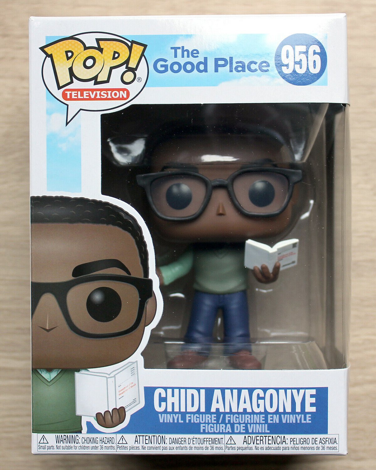 Funko Pop The Good Place Chidi Anagonye + Free Protector