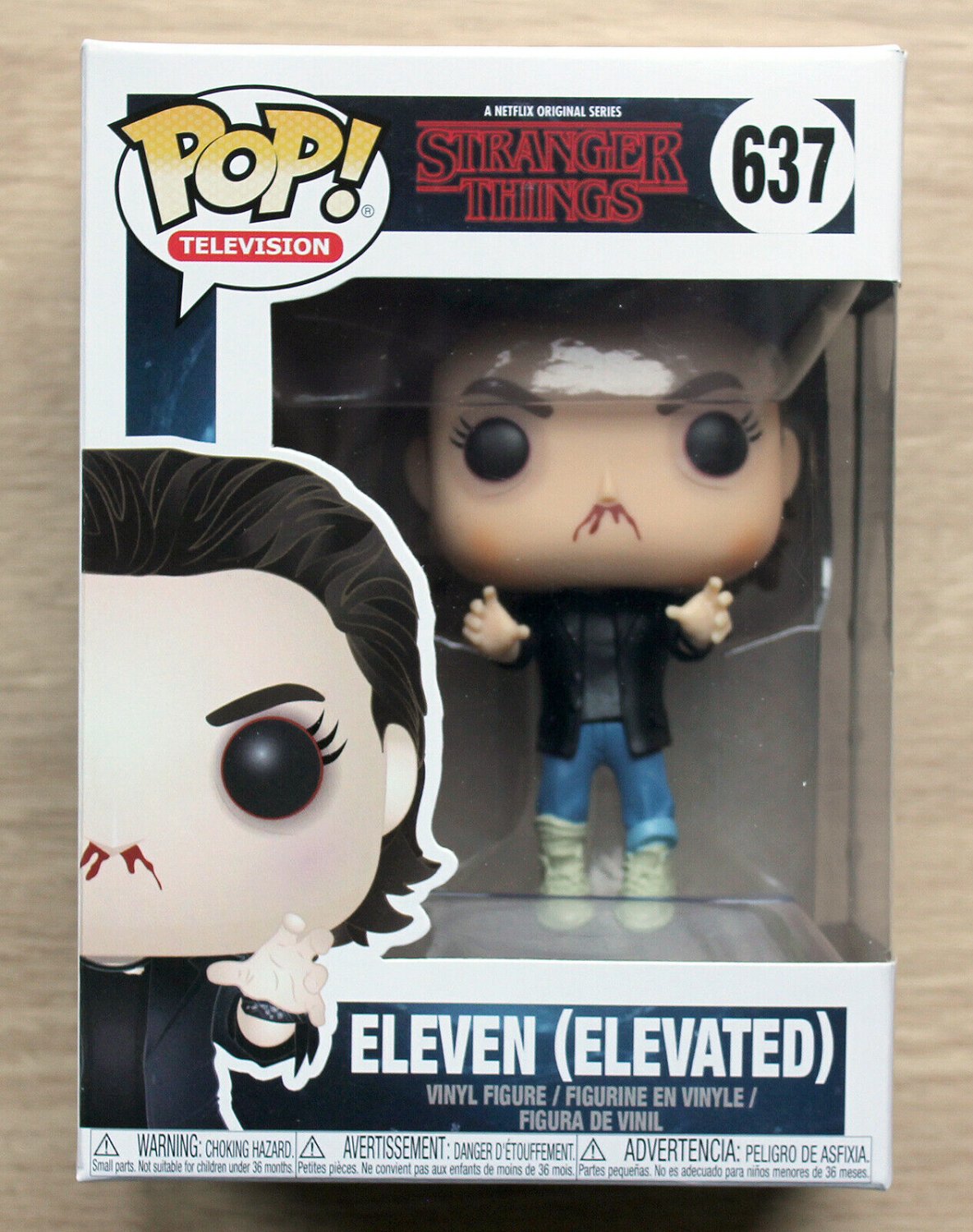 Funko Pop Stranger Things Eleven Elevated + Free Protector