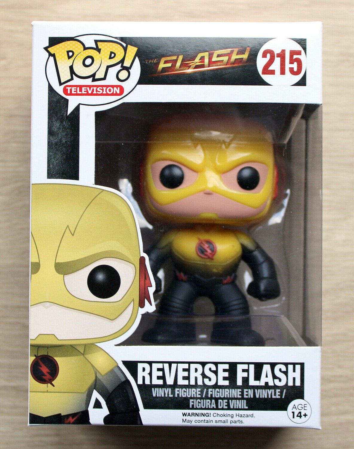 Funko Pop The Flash Reverse Flash + Free Protector