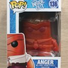 Funko Pop Disney Inside Out Anger Flaming Crystal (Box Damage) + Free Protector