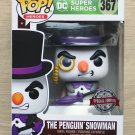 Funko Pop DC Heroes The Penguin Snowman + Free Protector