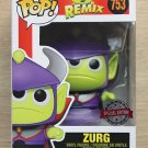 Funko Pop Disney Alien Remix Zurg Metallic + Free Protector
