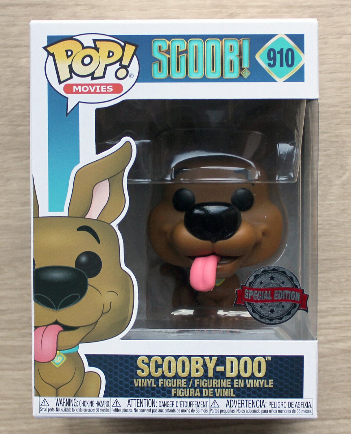 Funko Pop Scoob! Scooby-Doo + Free Protector