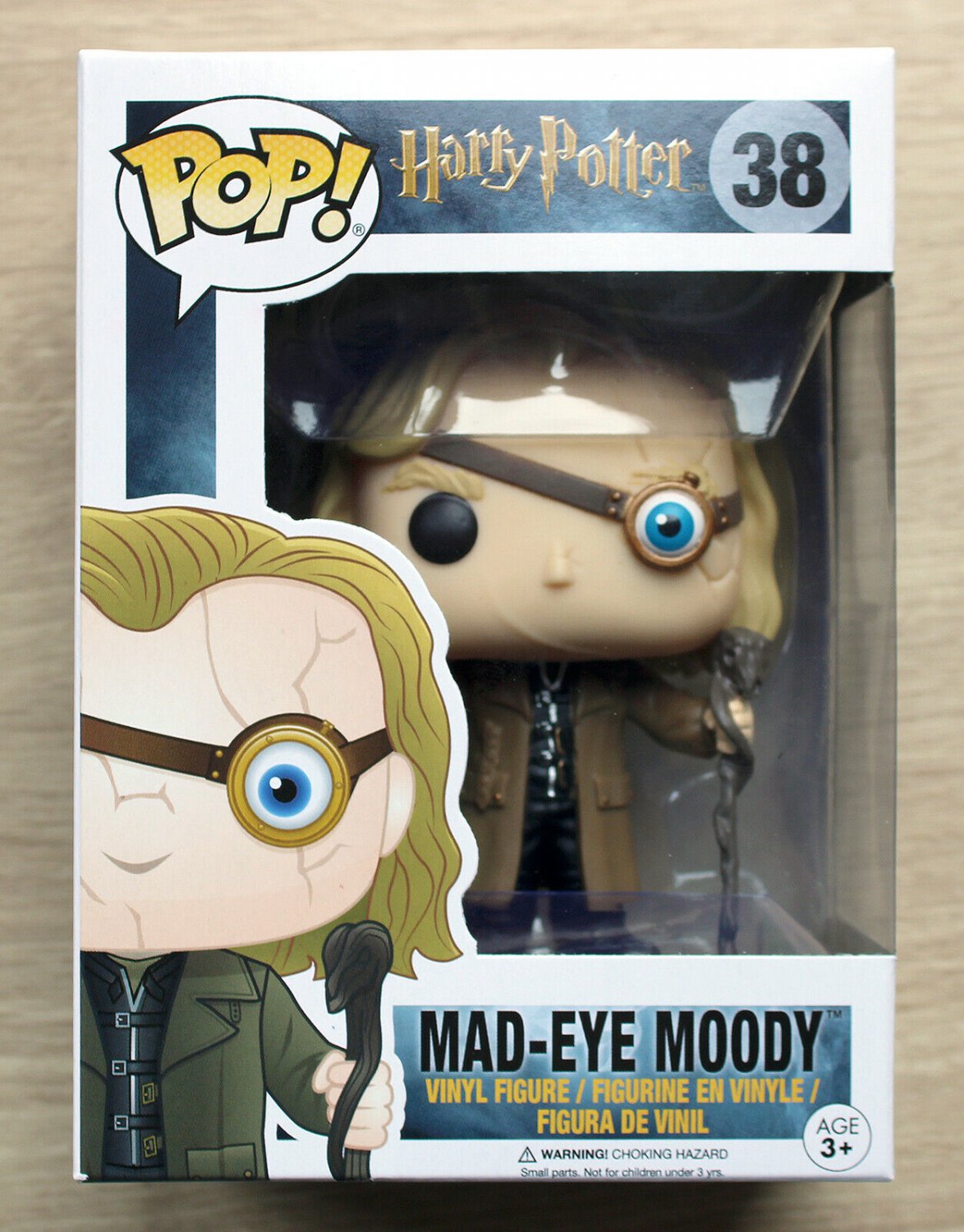 Funko Pop Harry Potter Mad-Eye Moody + Free Protector