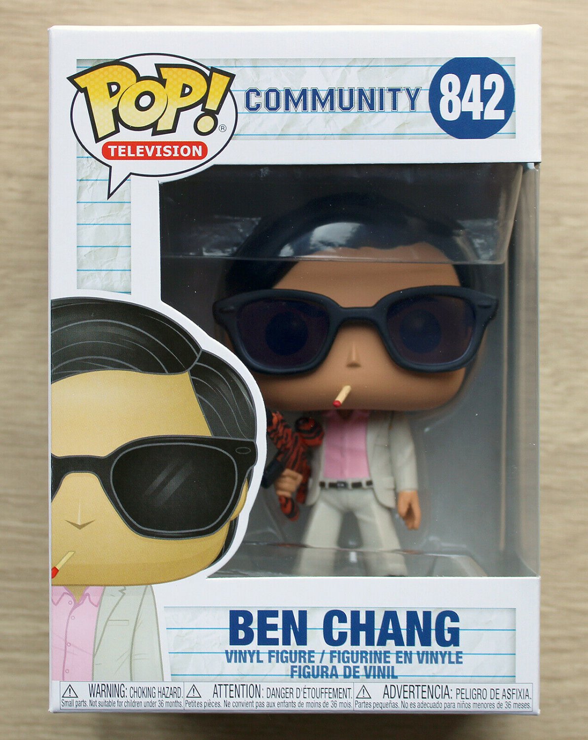 Funko Pop Community Ben Chang + Free Protector