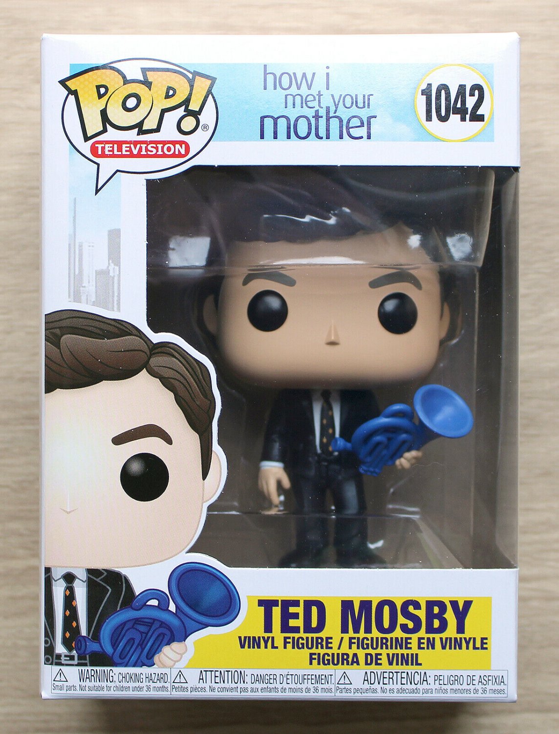 Funko Pop How I Met Your Mother Ted Mosby + Free Protector