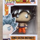 Funko Pop Dragon Ball Z Goku Ultra Instinct + Free Protector