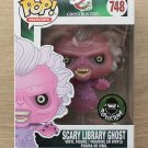 Funko Pop Ghostbusters Scary Library Ghost Translucent + Free Protector