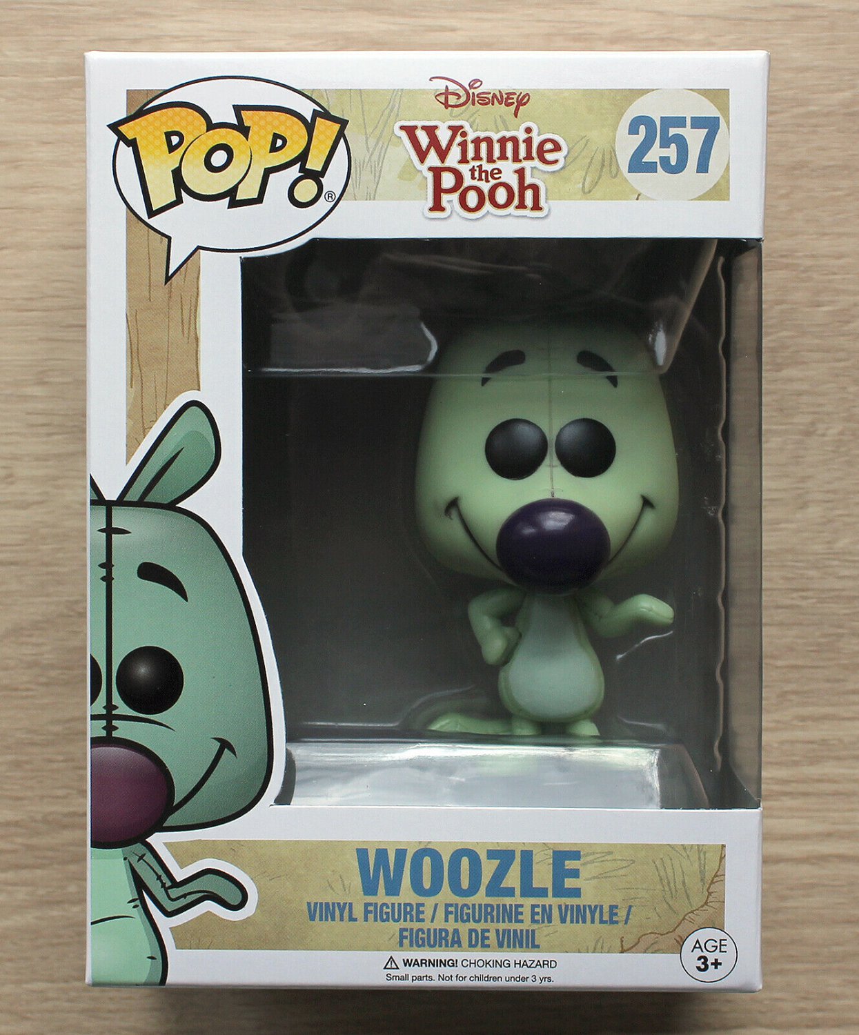 Funko Pop Disney Winnie The Pooh Woozle + Free Protector