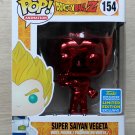 Funko Pop Dragon Ball Z Super Saiyan Vegeta Red Chrome SDCC + Free Protector