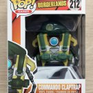 Funko Pop Games Borderlands Commando Claptrap + Free Protector