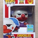 Funko Pop Disney Toy Story Chuckles SDCC + Free Protector