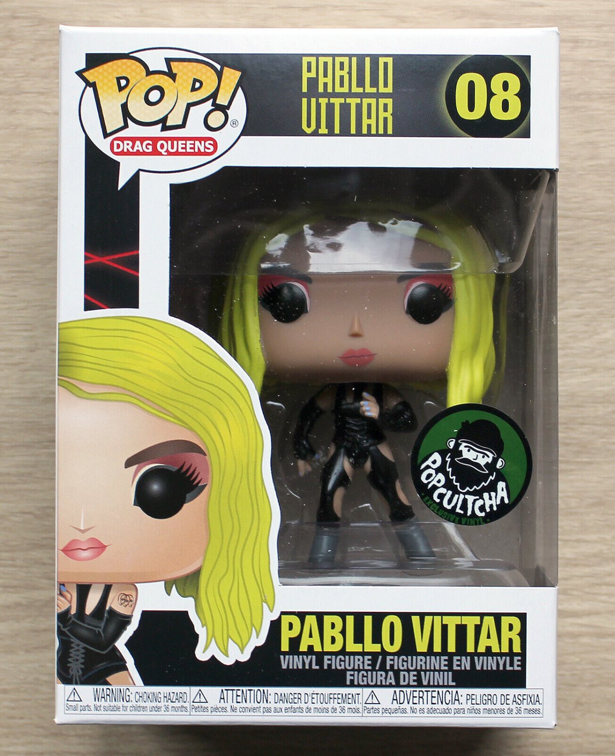 Funko Pop Drag Queens Pabllo Vittar + Free Protector