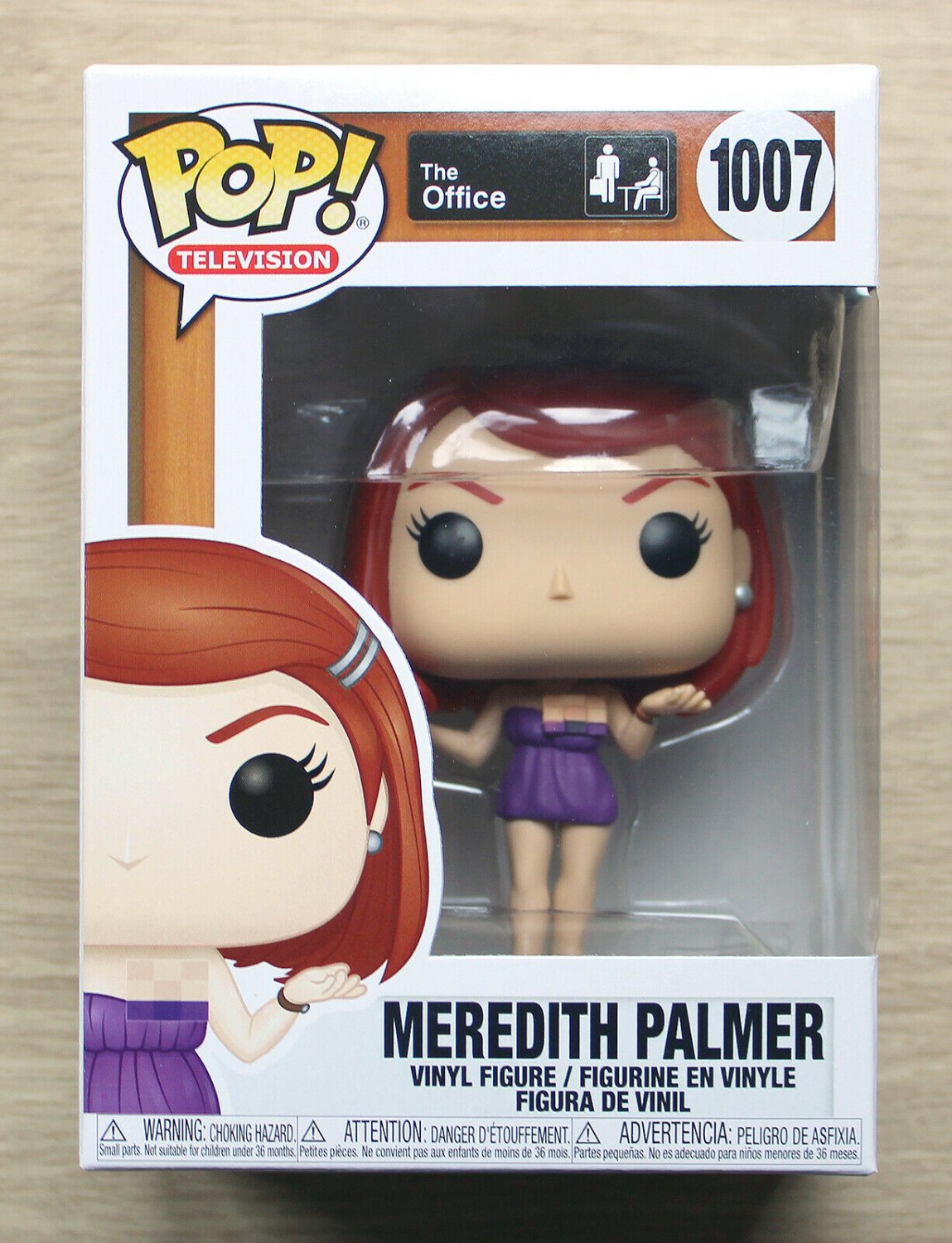 Funko Pop The Office Meredith Palmer + Free Protector