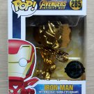 Funko Pop Marvel Avengers Infinity War Iron Man Gold (Box Damage) + Protector