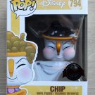 Funko Pop Disney Beauty & The Beast - Chip With Bubbles + Free Protector