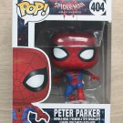 Funko Pop Marvel Spider-Man Into The Spider-Verse Peter Parker + Free Protector