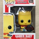 Funko Pop The Simpsons Gamer Bart + Free Protector