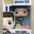 Funko Pop Marvel Avengers Endgame Tony Stark GITD (Box Damage) + Free Protector