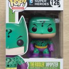 Funko Pop DC Heroes Batman The Riddler Imposter + Free Protector