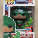 Funko Pop Masters Of The Universe King Hiss NYCC + Free Protector